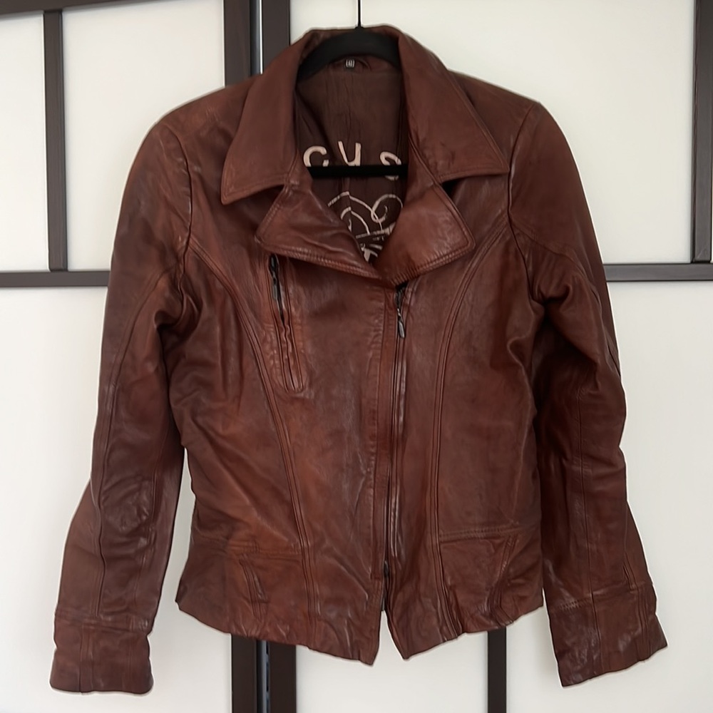 Moto leather jacket from Scusi
